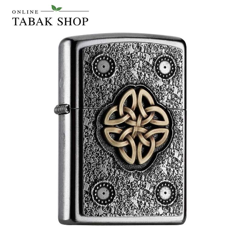 ZIPPO Street Chrom Keltischer Knoten – Sturmfeuerzeug 2004750