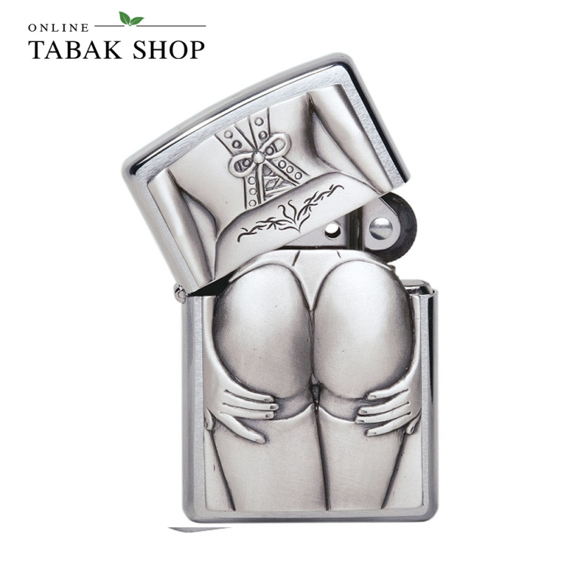 ZIPPO Chrom Stocking Girl - Sturmfeuerzeug 1300116