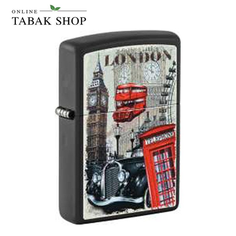 ZIPPO Schwarz Color London – Sturmfeuerzeug 60007031