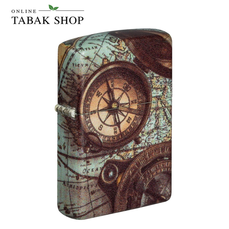 ZIPPO Color 540° Compass World Map – Sturmfeuerzeug 60006137