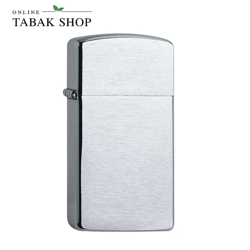 ZIPPO Slim Chrom Gebürstet – Sturmfeuerzeug 60001178