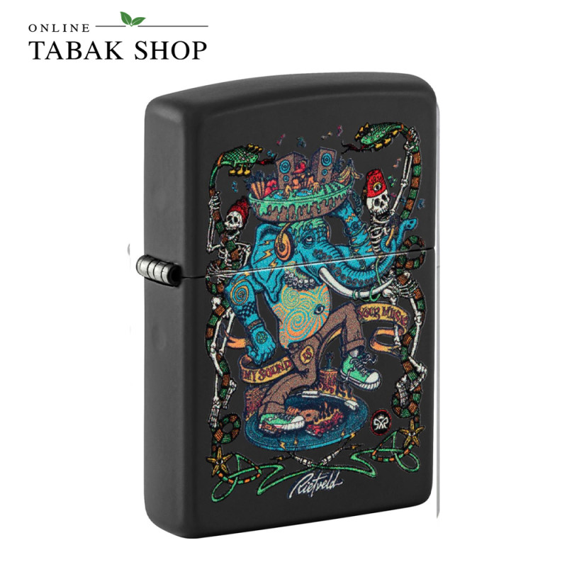 ZIPPO Rick Rietveld Black Light - Sturmfeuerzeug 60006770