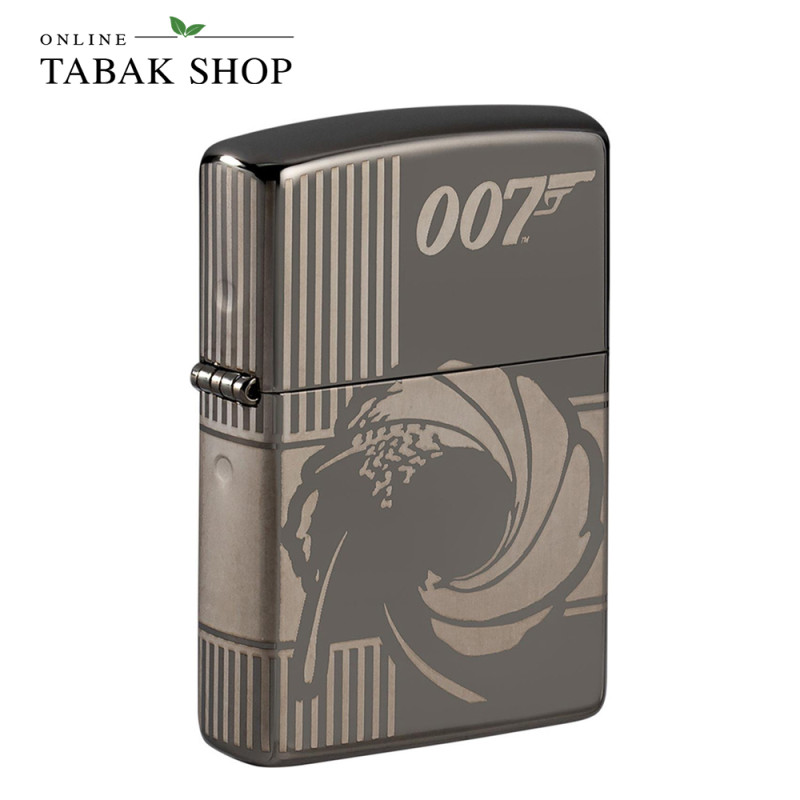 ZIPPO Black Ice gelasert 007 James Bond - Sturmfeuerzeug 60005397