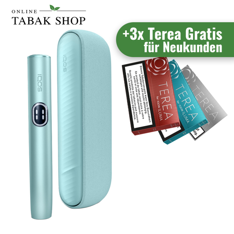 IQOS ILUMA i Breeze Blue + 60 TEREA Sticks nach Registrierung*