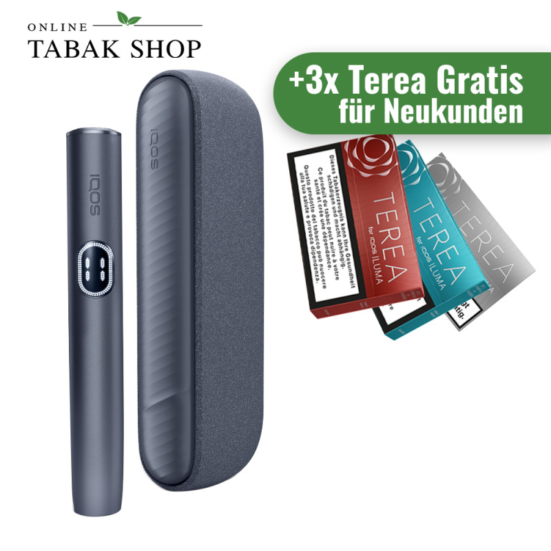 IQOS ILUMA i Midnight Black + 60 TEREA Sticks nach Registrierung*