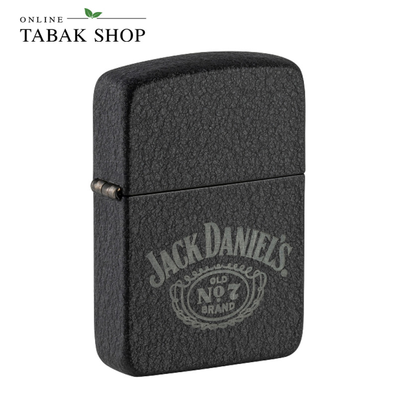 ZIPPO Black Crackle Jack Daniel's 1941 Replica - Sturmfeuerzeug 60007530