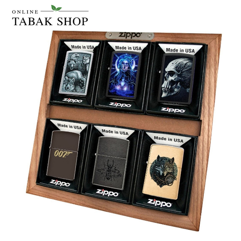 ZIPPO Set Herbst mit 6 Zippo Feuerzeuge