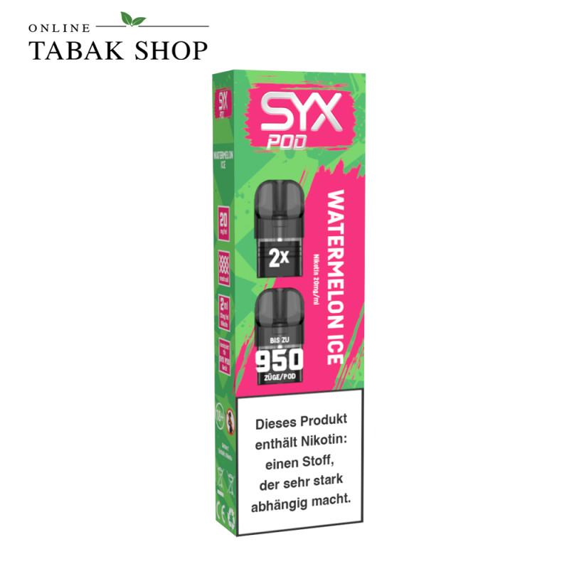 SYX POD Watermelon Ice 20 mg 2×2 ml