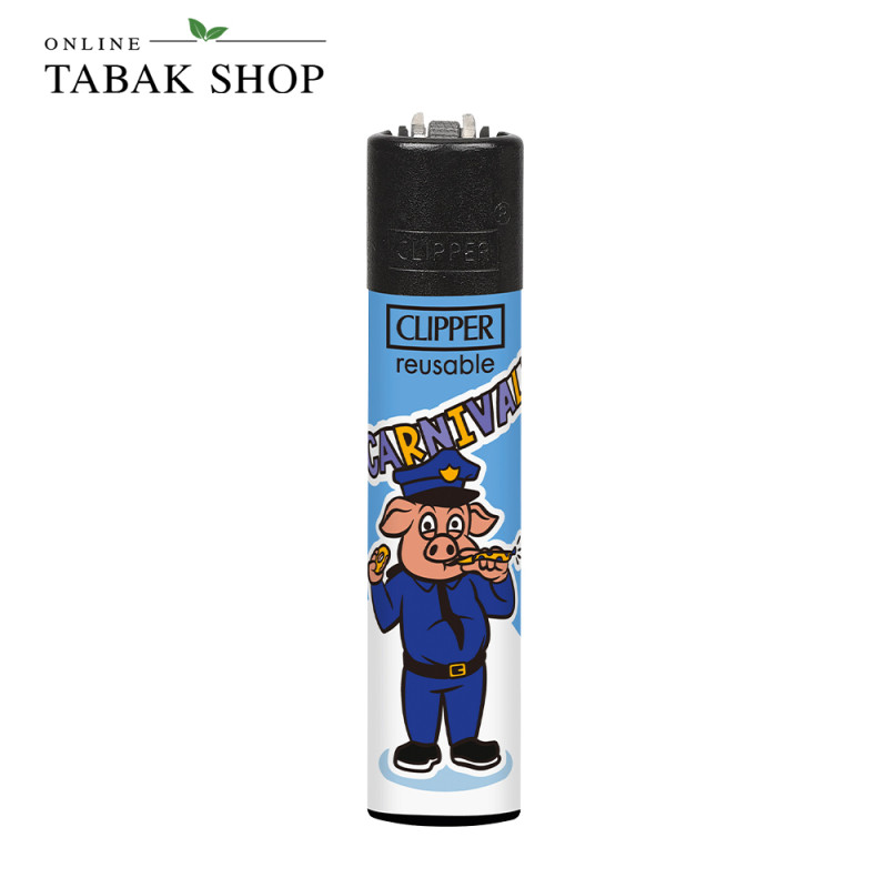 Clipper Classic Carnival Pig - Feuerzeug einzeln