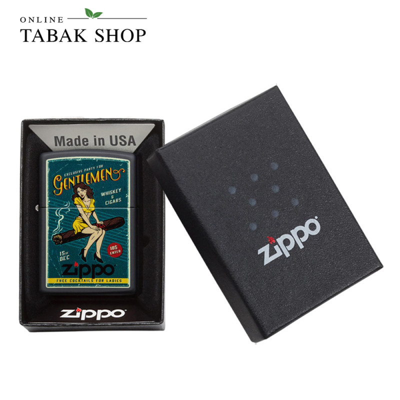 schachtel + feuerzeug