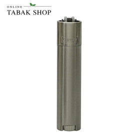 Clipper Metal Silver JetFlame– Einzelstück schwarz