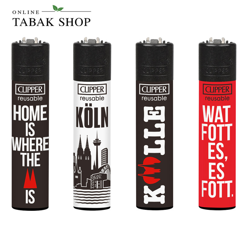 Clipper Large Köln - Feuerzeuge (4er Set)
