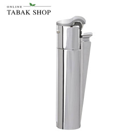 Clipper Metal Jetflame Large Silver mit Reibrand