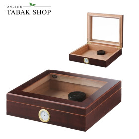 Angelo Humidor Braun Glastop