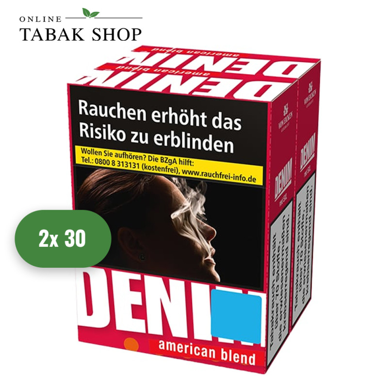 Denim Red Zigaretten Duo 60er