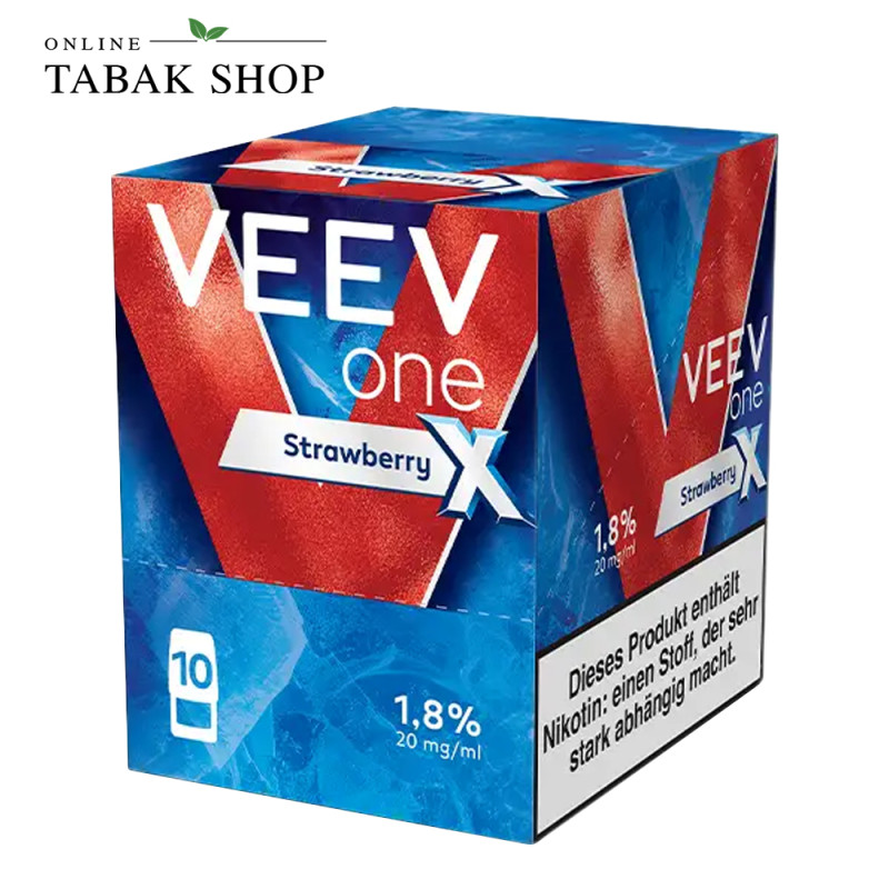 VEEV One Pods Strawberry X - 5er Vorteilspack (5 × 2 Pods)
