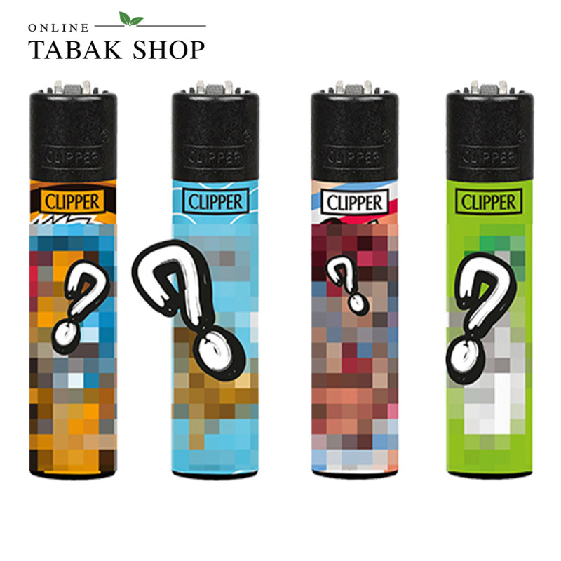 Clipper Classic Surprise Tüte – Feuerzeuge (4er-Pack)