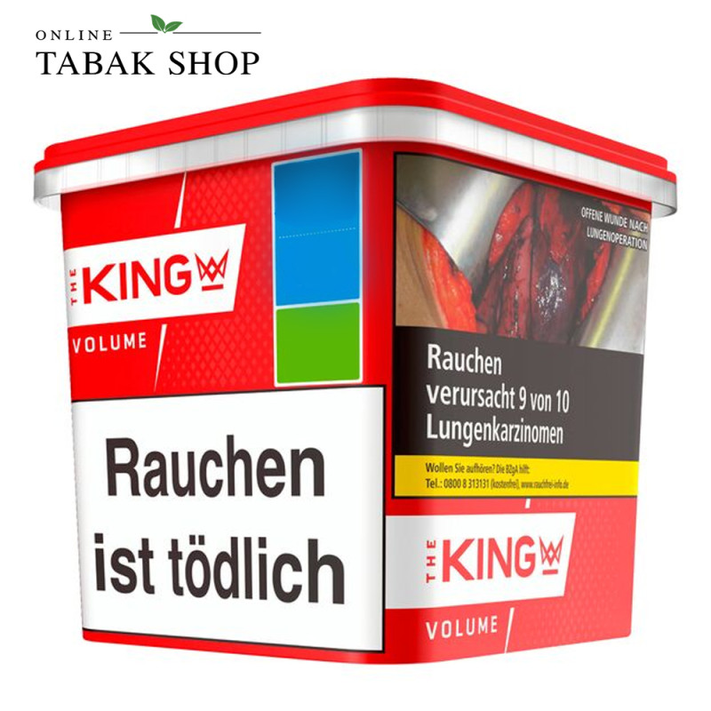 KING Red Tabak 280g Eimer