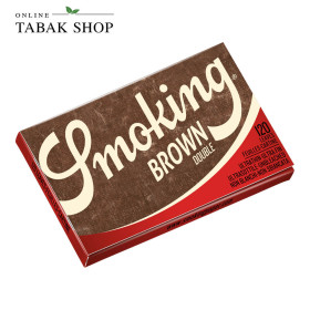 Smoking Brown Double Window Papers 120er Blättchen