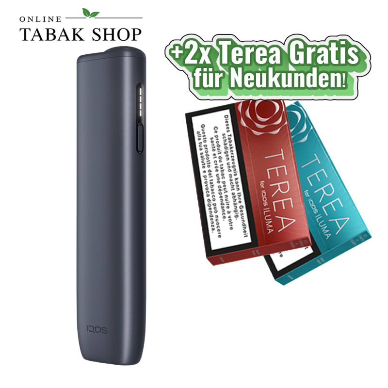 IQOS ILUMA i ONE Midnight Black + 40 TEREA Sticks nach Registrierung*