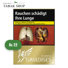 GAULOISES Blondes Gold Zigaretten XXL (8 x 22er)