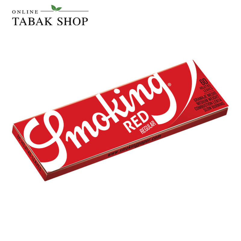 Smoking Red Regular Papers 60er Blättchen