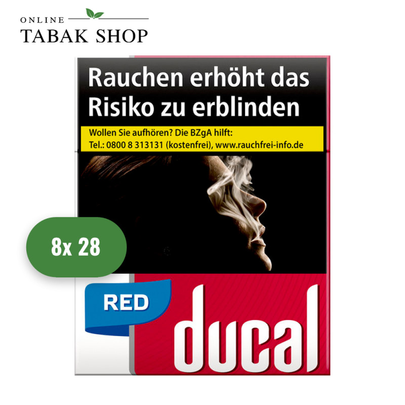 Ducal Red Zigaretten XXL (8 x 28er)