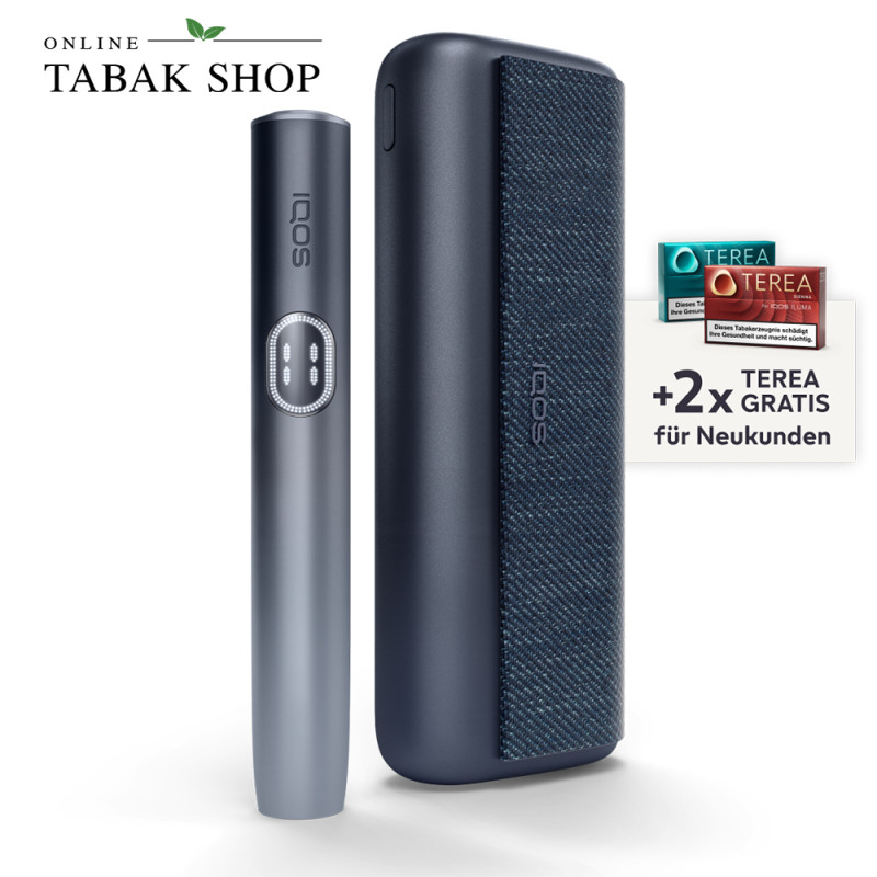 IQOS ILUMA i Prime Midnight Black + 40 TEREA Sticks nach Registrierung*
