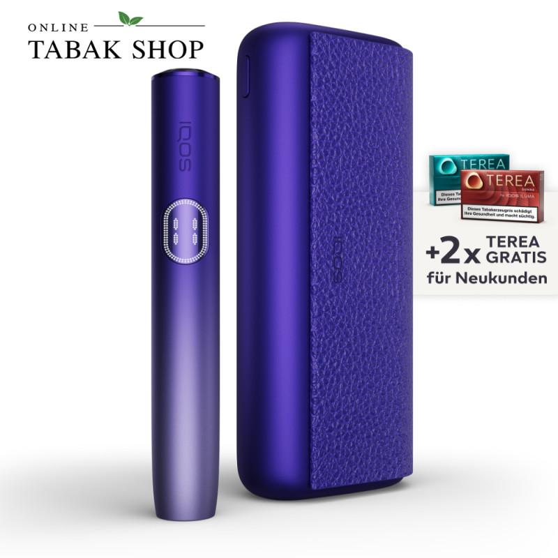 IQOS ILUMA i Prime Electric Purple + 40 TEREA Sticks nach Registrierung*