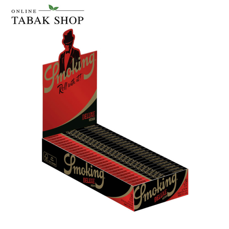 Smoking Deluxe Medium Papers Box