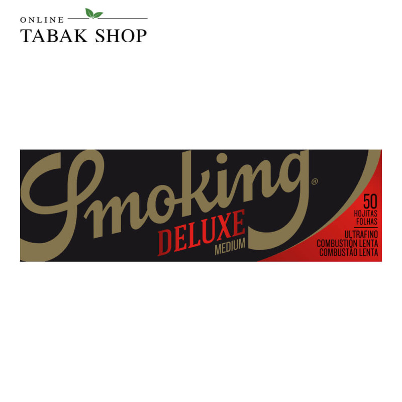 Smoking Deluxe Medium Papers Plain