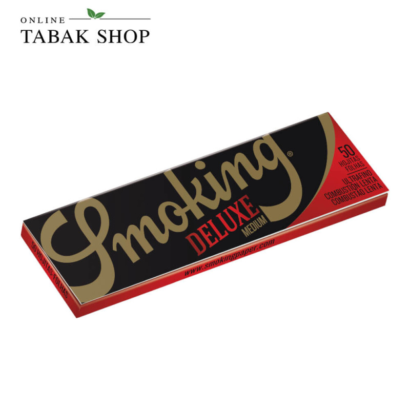 Smoking Deluxe Medium Papers 50er Blättchen