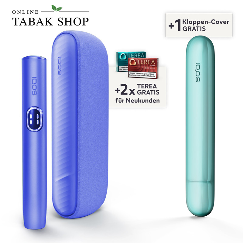 IQOS ILUMA i Digital Violet + 40 TEREA Sticks nach Registrierung* + Klappen Cover