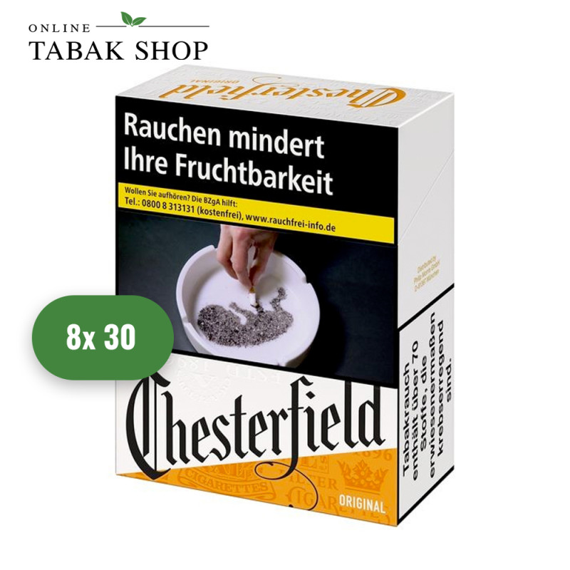 Chesterfield Original Zigaretten 2XL (8 x 30er)