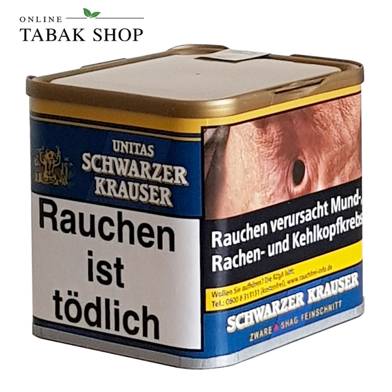 UNITAS SCHWARZER KRAUSER Tabak 75g Dose