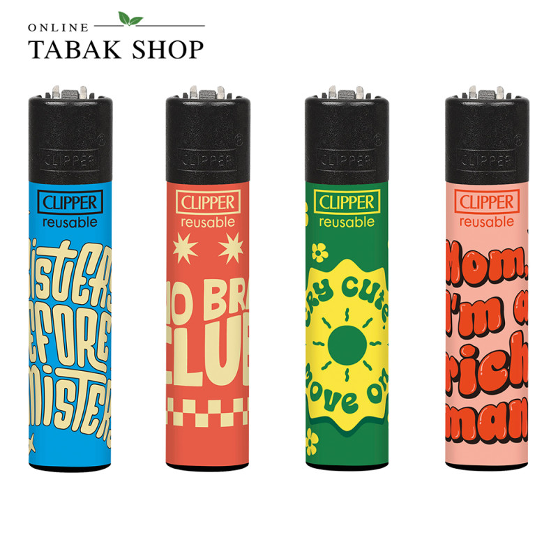 Clipper Girls Club – Feuerzeuge Motivset (4er-Pack)