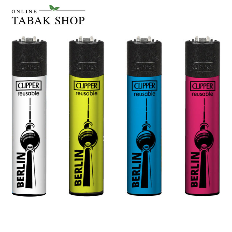 Clipper Classic Berliner Fernsehturm –  Komplettset (4er-Pack)