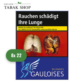 Gauloises Blondes Blau Zigaretten XXL (8 x 22er)