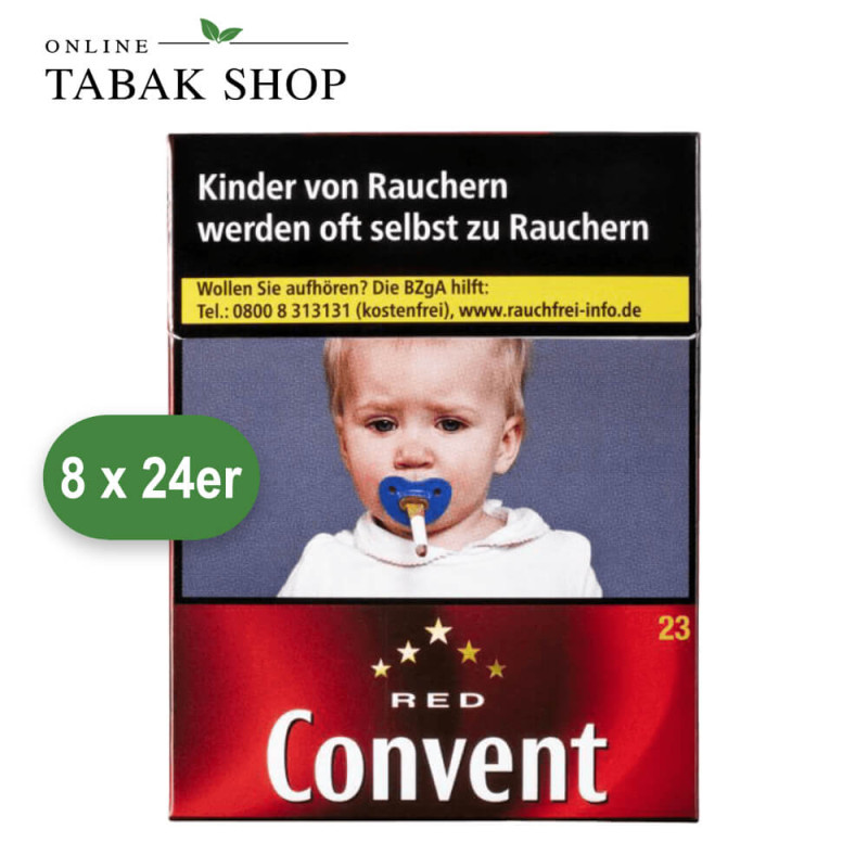 Convent Red Zigaretten XL (8 x 24er)