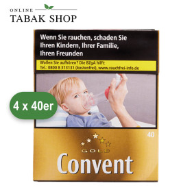 Convent Gold Zigaretten 4XL (4 x 40er)