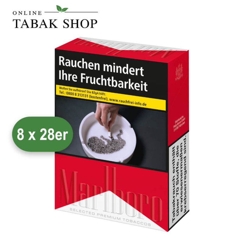 Marlboro Red 2XL Zigaretten (8 x 28er)