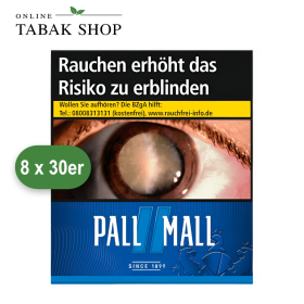 Pall Mall Blue Zigaretten Super (8 x 30er)