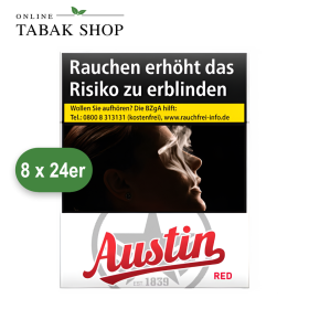 Austin Red Zigaretten XL (8 x 24er)