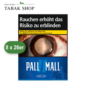Pall Mall Blue Zigaretten Giga (8 x 26er)