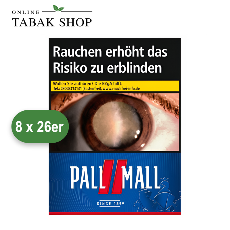 Pall Mall Red Zigaretten Giga (8 x 26er)