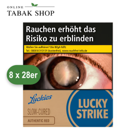 Lucky Strike Authentic Blue Zigaretten Super (8 x 28er)