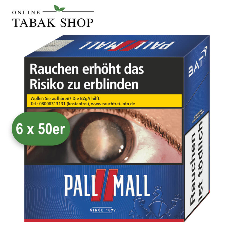 PALL MALL Red Zigaretten Jumbo (6 x 50er)