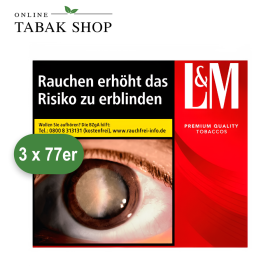 L&M Red Label Zigaretten 9XL (3 x 77er)
