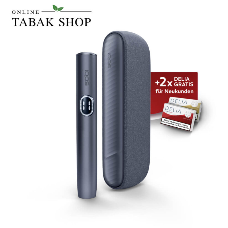 IQOS ILUMA i Midnight Black + 40 DELIA Sticks nach Registrierung*