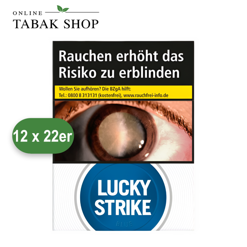 Lucky Strike Blue Zigaretten Giga (12 x 22er)